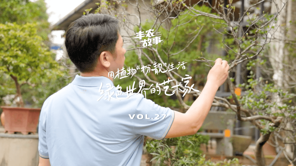 17年，他用一草一木去点亮了一个个家。